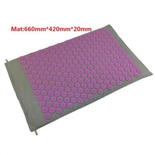 Load image into Gallery viewer, Massager Cushion Massage Yoga Mat Acupressure Relieve Stress Back Body Pain Spike Mat Acupuncture Massage Yoga Mat with Pillow