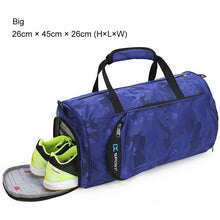 Load image into Gallery viewer, Men Gym Bags For Training Bag Tas Fitness Travel Sac De Sport Outdoor Sports Swim Women Dry Wet Gymtas Yoga Women 2019 XA103WA