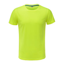 Load image into Gallery viewer, 2019 Men Running T Shirt Quick Dry Fitness T Shirt Training Clothes Gym Soccer Jersey Solid Sports Shirts Muscle Tops Tees