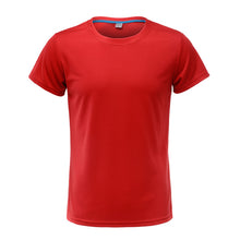 Load image into Gallery viewer, 2019 Men Running T Shirt Quick Dry Fitness T Shirt Training Clothes Gym Soccer Jersey Solid Sports Shirts Muscle Tops Tees