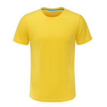 Load image into Gallery viewer, 2019 Men Running T Shirt Quick Dry Fitness T Shirt Training Clothes Gym Soccer Jersey Solid Sports Shirts Muscle Tops Tees