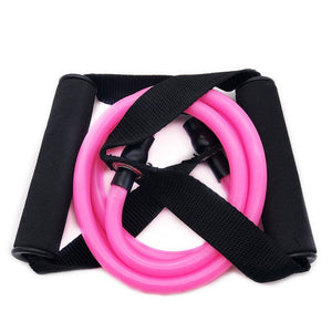 120cm Elastic Resistance Bands Yoga Pull Rope Fitness Workout Sports Bands Yoga Rubber Tensile Pull Rope Expander Gum elastica S