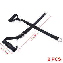 Load image into Gallery viewer, Cable Machine Attachments Tricep Rope D-Handle Cable Pully Optional for Gym Fitness Equipment Weight Lifting Workout Accessories