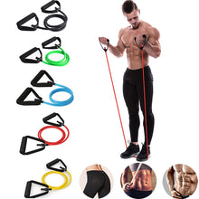 Load image into Gallery viewer, Fitness Resistance Bands Gym Sport Band Workout Elastic Bands Expander Pull Rope Tubes Exercise Equipment For Home Yoga Pilates