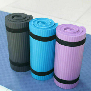 Yoga Pilates Mat Thick Exercise Gym Non-Slip Workout 15mm Fitness Mats &T8