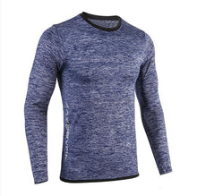 Load image into Gallery viewer, 2019 New Running Shirt Men&#39;s Rashgard Long Sleeve Gym Shirt Sportswear Compression Dry Fit shirts For Men Fitness Sport T-Shirts