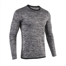 Load image into Gallery viewer, 2019 New Running Shirt Men&#39;s Rashgard Long Sleeve Gym Shirt Sportswear Compression Dry Fit shirts For Men Fitness Sport T-Shirts