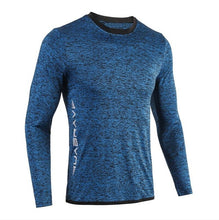 Load image into Gallery viewer, 2019 New Running Shirt Men&#39;s Rashgard Long Sleeve Gym Shirt Sportswear Compression Dry Fit shirts For Men Fitness Sport T-Shirts