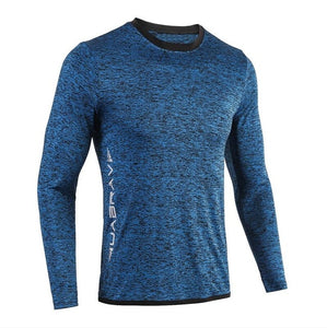 2019 New Running Shirt Men's Rashgard Long Sleeve Gym Shirt Sportswear Compression Dry Fit shirts For Men Fitness Sport T-Shirts