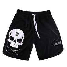 Load image into Gallery viewer, New Skull Running Shorts Men Jogger Quick Dry Fitness Bodybuilding Sweatpants Gym Sport Crossfit Shorts Men Training Short Pants